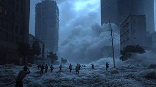 Cyclone Garance with 230 km/h winds destroys houses! Flooding and chaos in France's Reunion island