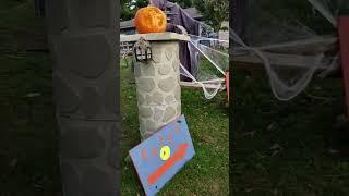 Halloween Yard Haunt Fast Walk Through