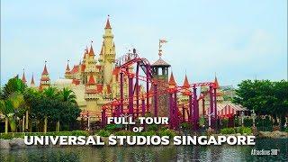 [HD] Universal Studios Singapore Tour - Universal Studios Theme Park