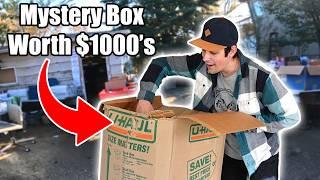 I Bought A HUGE Garage Sale Mystery Box (Worth $1000's)