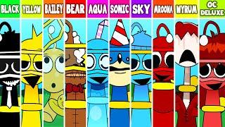 Incredibox Sprunki SKY Vs. MROONA Vs. MR.BEAR Vs. BAILEY Vs. SONIC (All Version) | NEW MOD