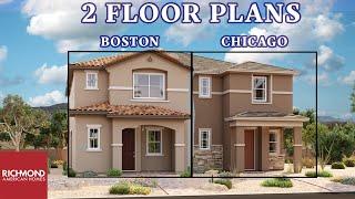 $325k - Boston and Chicago Townhouse Plans by Richmond American l New Homes for Sale in N Las Vegas