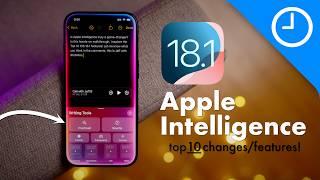 iOS 18.1 Apple Intelligence Review - Top 10 Features!