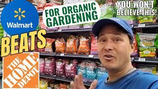 Walmart Beats Home Depot for Organic Gardening Fertilizer 2025