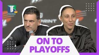 Diana Taurasi and Nate Tibbetts REACT to the Mercury's season finale LOSS to Storm