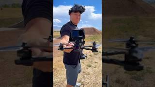That's one way to take off an FPV drone 🫨 DJI Osmo Action 4  @BrianWoodwardFPV