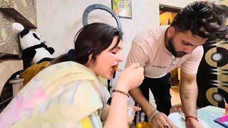 SPICY GRAVY MANCHURIAN ￼RECIPE || FAMILY REACTION || ANSHU ANKU KI RASOI|| @LORDANSHUVLOGS123