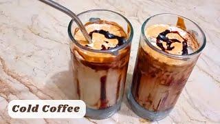 Cold Coffee Recipe | Coffee Shop Style | How To Make Cold Coffee 