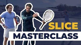 10-minute backhand slice tennis lesson