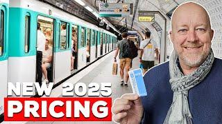 How to buy Metro Tickets in Paris (2025 Pricing UPDATE)