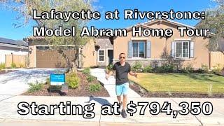 Lafayette at Riverstone: Model Abram Home Tour | 2954 sqft | 4 Beds | 3.5 Bath | Madera, California