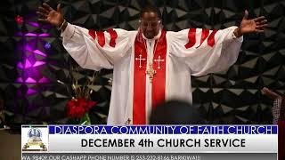 Diaspora Community of Faith Church Live Sunday Service