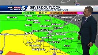 Oklahoma could see more severe weather on Tuesday