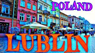 Walk in LUBLIN | Poland  4K | 4K City Life