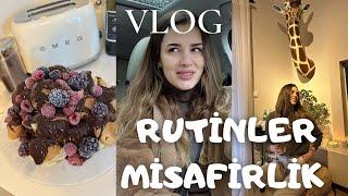 RUTİN EV İŞLERİ ⎜MİSAFİRLİK , ALDIĞIMIZ EV HEDİYELERİ  ⎜VLOG