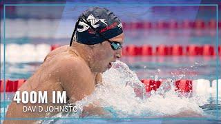 David Johnston Wins in Men's 400M Individual Medley | 2022 TYR Pro Swim Series - Mission Viejo