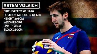 Artem Volvich - Incredible Spike: 355 | Block: 335 | Height: 208cm