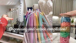 Organizing and restock TikTok compilation! (Satisfying) 