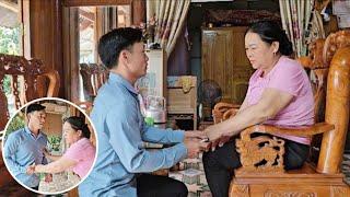 The doctor came and confirmed that she was his biological mother but she sent him away