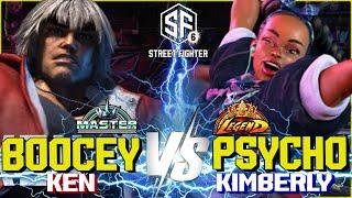 SF6 ▰ BooyceBooce (Ken) vs Psycho (Kimberly) ▰ SF6 High Level