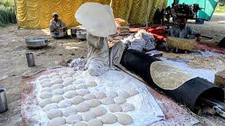 Pakistan Traditional Big Tawa Roti / Biggest Roti Of The World