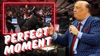 Paul Heyman Reacts To Madison Square Garden Table Moment!