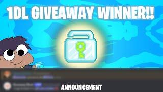 GROWTOPIA 1DL GIVEAWAY WINNER + more