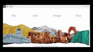 Utah Business Portal Tour