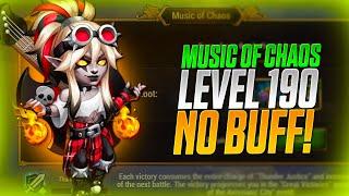 Best Team to Defeat Level 190 Music of Chaos  | No Buff with Augustus | Hero Wars Guide