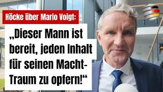 Höcke über Mario Voigt: „Dieser Mann ist bereit, jeden Inhalt für seinen Macht-Traum zu opfern!“