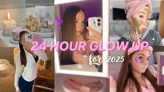 GLOW UP FOR 2025️‍️-24 Stunden Self-Care mit mir