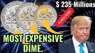 TOP 5 MOST VALUABLE DIMES IN CIRCULATION – Rare Roosevelt Dimes in Your Pocket Change Worth Money
