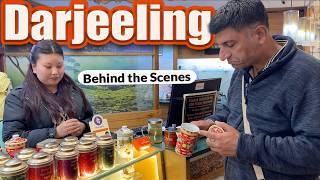 Ep - 4 (BTS) Darjeeling Part 1 | Exploring Local Market, Darjeeling tea tasting | Bengali Food