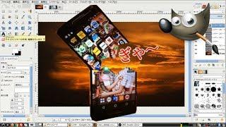 【GIMP工房Tutorial】画像を合成してサムネイルを作ろう。スピード制作。
