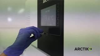 ARCTIKO - Freezer Laboratorial com novo painel de controle