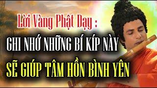 Lời Vàng Phật Dạy : Ghi Nhớ Những Bí Kíp Này Sẽ Giúp Tâm Hồn Bình Yên - Tỉnh Thức Đạo Đời