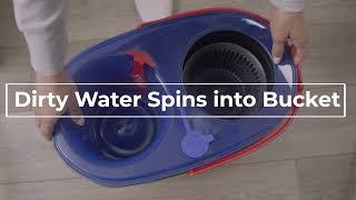 How to Use the O-Cedar EasyWring™ RinseClean™ Spin Mop System