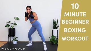 10 Minute Beginner Boxing Workout | Good Moves | Well+Good