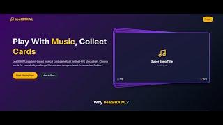 beatBRAWL - A Multiplayer Music Card Game | Built on Hive Blockchain | TRYST IIT DELHI 2025