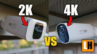 Eufy Cam 4K vs 2K Wireless Cameras (Eufy Cam 3 vs Eufy S40) - Is 4K really BETTER?