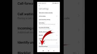 Sip call setting in poco m2 pro | Advance call setting SIP