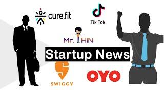 Startup News #1 | Swiggy Co-founder resigns | Curefit lay off employees | OYO salary cut