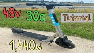 Bird es 400a| Electric scooter| Brushless DC Controller |￼Install | Tutorial