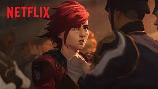 Attack on the Memorial Ceremony | Arcane: Season 2 | Netflix