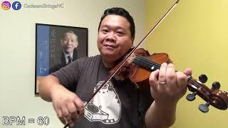 Waltz | Slow Practice | Suzuki Violin Book 2