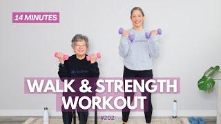 Master Strength Training with Walking Intervals | Low impact exercise for seniors