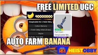 [Free UGC Limited] Despicable Me 4 Heist Obby Script Hack • Auto Farm Banana [Roblox]