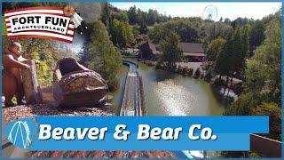 Wildwasserbahn Wild River Beaver & Bear Co. Onride - Fort Fun Abenteuerland