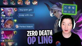 THIS HAPPENED WHEN YOU FORGOT TO BAN LING | Mobile Legends Ling