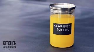 The Correct Way to Clarify Butter - Kitchen Conundrums with Thomas Joseph